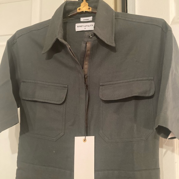 NEW Rev Utility Green Dynamo Jumpsuit - Picture 4 of 5